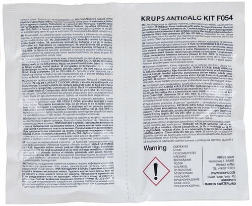 Krups AntiCalc Kit F054 odkamieniacz do ekspresu na Arena.pl