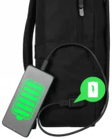 pojemny plecak sportowy z portem ładującym - peterson