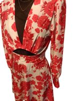 SUKIENKA W KIWATY Z ROZCIĘCIEM