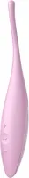 satisfyer twirling joy precyzyjny stymulator punktowy usb rożowy