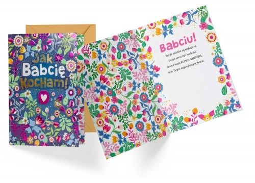 karnet Babcia | DK-876 zdjęcie 1