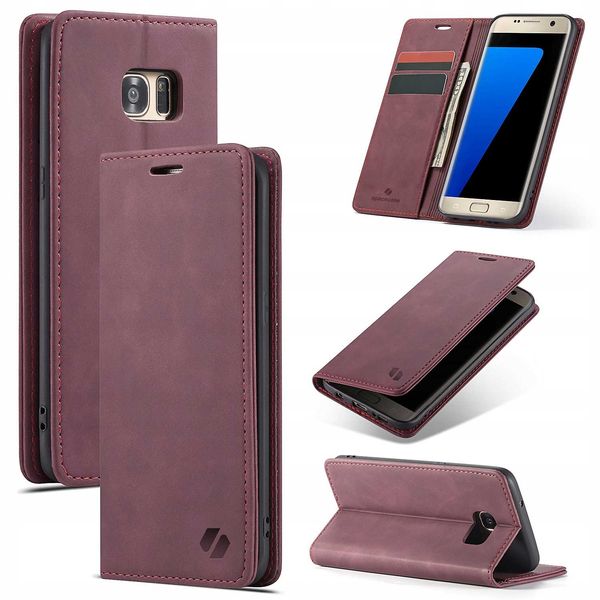 Spacecase Wallet Galaxy S7 Edge Red zdjęcie 6