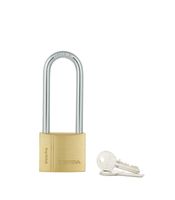 kłódka pałąkowa z wyd.mosiężna brass line kmz s40h66 - mp klo 00767