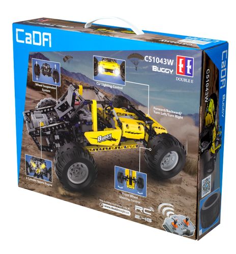 Samochód Buggy RC klocki CADA EE 2w1 C51043W na Arena.pl
