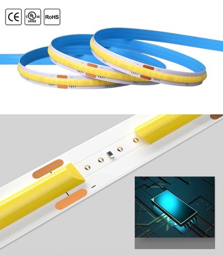 Taśma LED Neon COB 24V 10m 480 diod 3000K BIAŁA CIEPŁA HOMOGENICZNA na Arena.pl