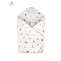 KIECZMERSKI Rożek usztywniony 75x75 cm MIMINU DESIGN Listki bawełna 100%