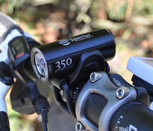 Przednia lampka ROWEROWA LED Specter XPG350 lm latarka uchwyt USB miejska na Arena.pl