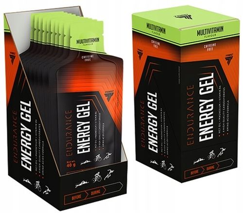 TREC ENERGY GEL ŻEL ENERGETYCZNY ELEKTORLITY na maraton 40g Multiwitamina na Arena.pl