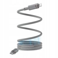 2 x MAGNETYCZNY KABEL YESIDO 27W TYPE-C - LIGHTNING 1M SZYBKIE ŁADOWANIE 3A