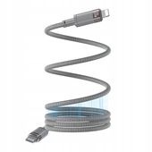 2 x MAGNETYCZNY KABEL YESIDO 27W TYPE-C - LIGHTNING 1M SZYBKIE ŁADOWANIE 3A