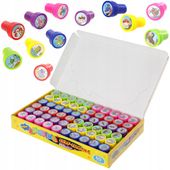 STEMPELKI PIECZATKI 60SZT DLA DZIECI ZWIERZETA MIX