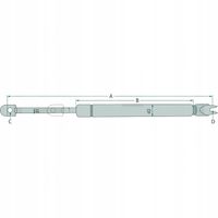 Siłownik Gazowy Szyby Dachowej Fendt Farmer 307