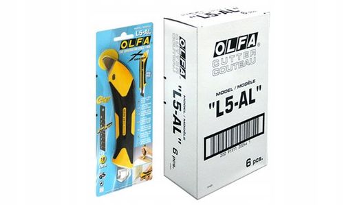 Nóż OLFA L5-AL 18mm Segmentowy MOCNY +Ostrze ExcelBlack na Arena.pl