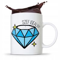 Kubek Prezent Dla Szefa Szef Idealny Z Nadrukiem Ze Zdjęciem