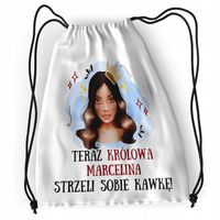 Plecak Dla Marceliny Sportowy Szkolny Worek Torba Z Nadrukiem Ze Zdjęciem