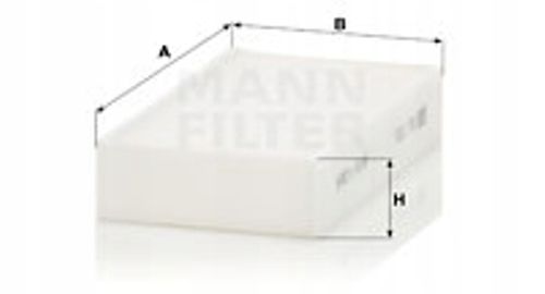 FILTR KABINOWY MANN-FILTER na Arena.pl