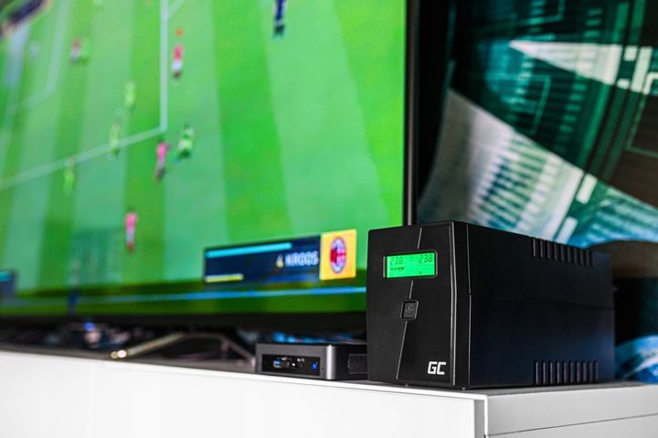 Zasilacz UPS GREEN CELL UPS01LCD 600VA zdjęcie 3