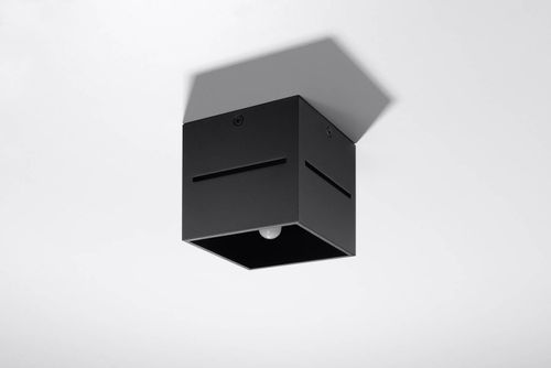 LAMPA sufitowa SL.0207 metalowa OPRAWA kostka cube czarna na Arena.pl