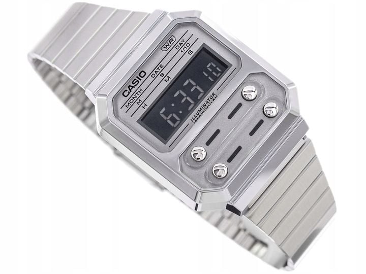 ZEGAREK CASIO A100WE-7BEF VINTAGE YOUTH RETRO STYL zdjęcie 1