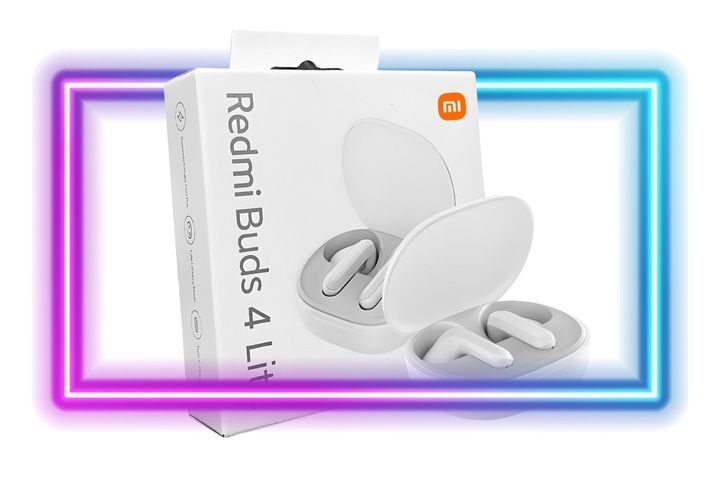 SŁUCHAWKI BEZPRZEWODOWE DOUSZNE XIAOMI REDMI BUDS 4 LITE + etui ładujące zdjęcie 2