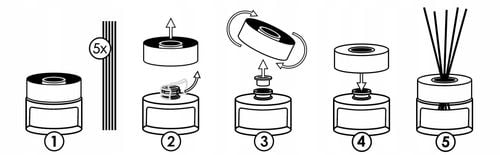 valpe dyfuzor zapachowy z patyczkami drzewo cedrowe - wanilia 50 ml dz50-81 na Arena.pl