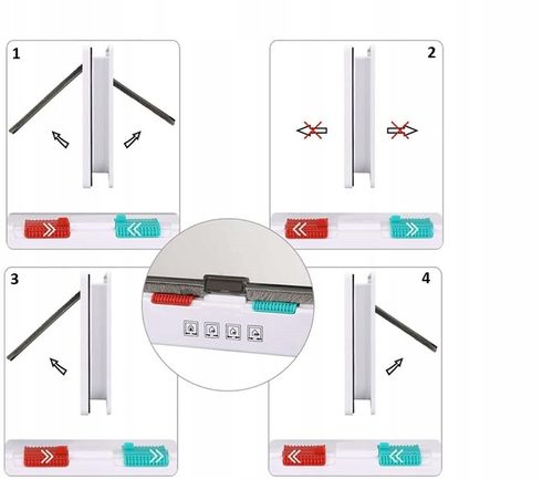 DRZWI Z KLAPĄ DLA PSA KOTA DRZWICZKI WAHADŁOWE KLAPA 4 SPOSOBY BRĄZ S na Arena.pl