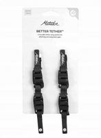 Zestaw 2 pasów do sprzętu Matador Better Tether Gear Straps 2-Pack:- black