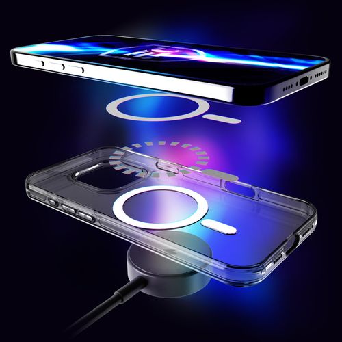 Nieżółknące etui MagSafe na tył do iPhone 16 Pro Max 3mk EverClear Mag Case na Arena.pl