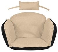 poduszka ogrodowa 112x113 cm na krzesło wiszące bocianie gniazdo