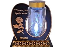 BRAT BRATU SOLAR SOLARNY ZNICZ LAMPION NA GRÓB SKOS  DZIELI ZŁOTO