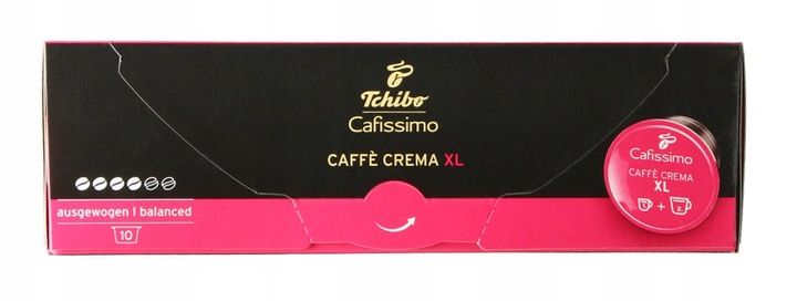 Kapsułki Tchibo Cafissimo Caffe Crema XL 30 szt. zdjęcie 4