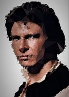POLYamory - Han Solo, Gwiezdne Wojny Star Wars - plakat 42x59,4 cm