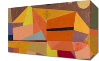 Obraz 30x20cm Heitere Gebirgslandschaft, Paul Klee Vintage Salon