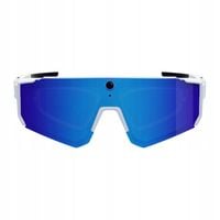 Sportowe okulary Colmi V06 AI Białe (z niebieskimi szkłami)