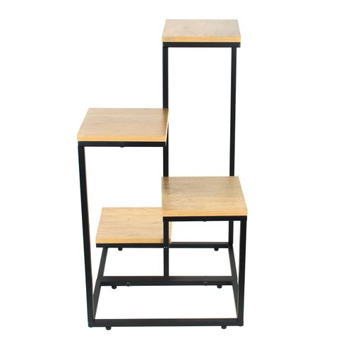 Kwietnik wolnostojący na kwiatki rośliny 4 poziomy metalowy rustykalny 76cm na Arena.pl