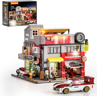 LUMIBRICKS Street MOD Garage Zestaw klocków z oświetleniem LED 1935 szt.