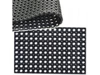 Wycieraczka ażurowa zewnętrzna 40x60 gumowa gruba 22mm plaster miodu