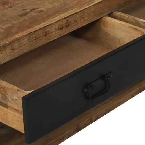 Stojak na Ubrania Brązowy 110 x 40 x 185 cm Lite drewno mango na Arena.pl