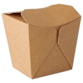 food box 700ml 10,5x7x8,5cm kraft 50szt papstar