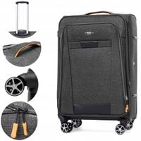 MAŁA WALIZKA PODRÓŻNA 4 KÓŁKACH TORBA L RGL