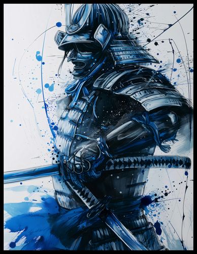 Plakat 50x65cm Samuraj w Błękicie na Arena.pl