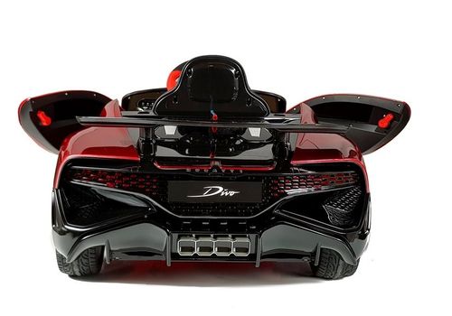 Auto na Akumulator Bugatti Divo  Czerwony Lakier na Arena.pl