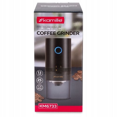 MŁYNEK ELEKTRYCZNY BEZPRZEWODOWY DO MIELENIA KAWY ŻARNOWY na USB na Arena.pl