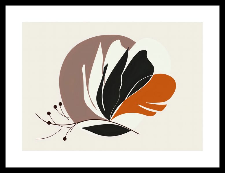 Plakat 35x25cm Elegancja Roślinna zdjęcie 3