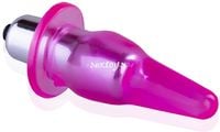 WIBRATOR, Korek Analny ZATYCZKA Z WIBRACJĄ rozm. S RÓŻOWY