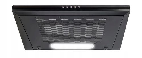 Okap Podszafkowy VDB Slim PL 50 50 cm Czarny na Arena.pl