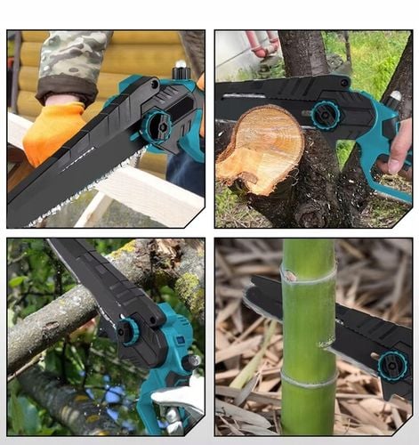 PIŁA ŁAŃCUCHOWA AKUMULATOROWA 8" BEZSZCZOTKOWA PILARKA DO GAŁĘZI na Arena.pl