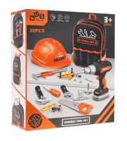 Zestaw Narzędzi W Plecaku Dla Dzieci 3+ Interaktywna Wkrętarko-Wiertarka