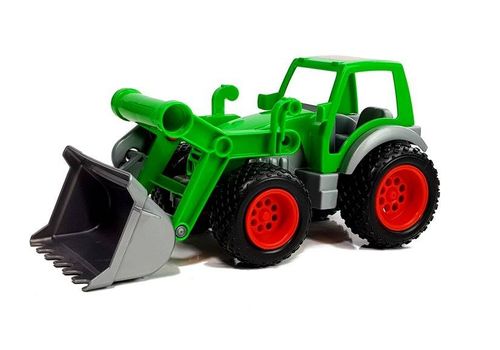 Traktor - ładowarka z przyczepą Farmer 8817 na Arena.pl