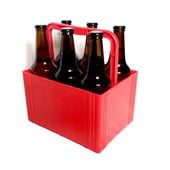 Skrzynka piwo SZEŚCIOPAK KRATA z RĄCZKA nosidełko organizer POLSKI